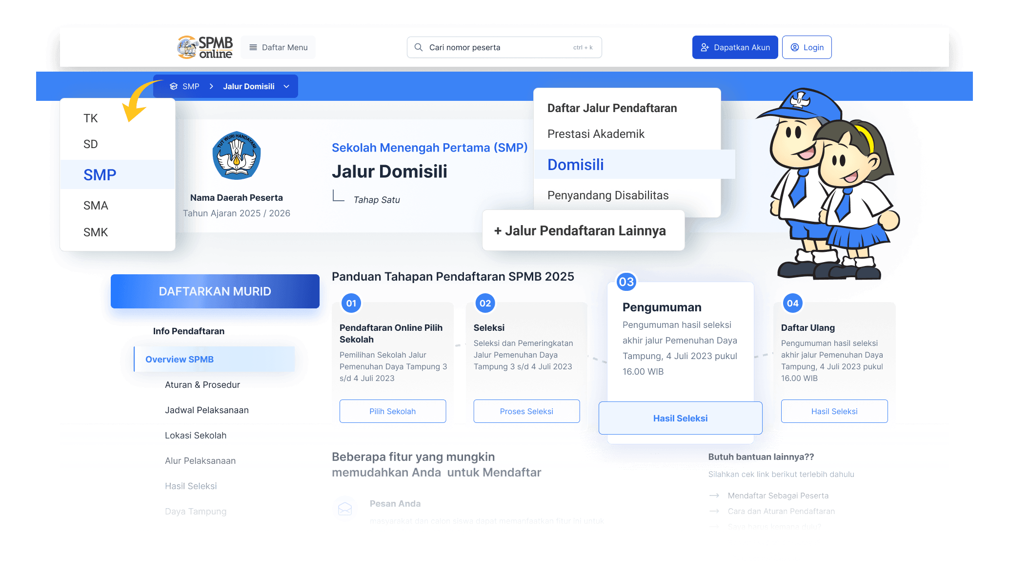 Portal SPMB Online